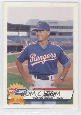 1993 Fleer ProCards Minor League - [Base] #1957 - Marvin White