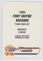 Checklist - Fort Wayne Wizards