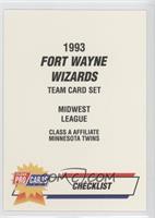 Checklist - Fort Wayne Wizards