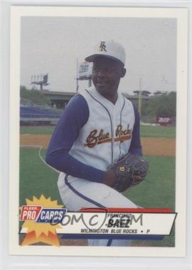 1993 Fleer ProCards Minor League - [Base] #1987 - Francisco Baez