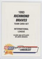 Checklist - Richmond Braves