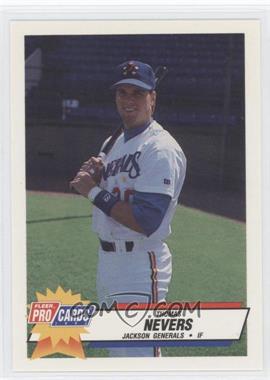 1993 Fleer ProCards Minor League - [Base] #2116 - Thomas Nevers