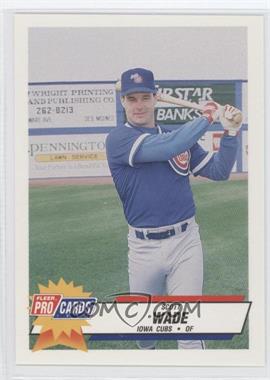 1993 Fleer ProCards Minor League - [Base] #2146 - Scott Wade