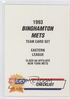 Checklist - Binghamton Mets
