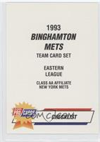 Checklist - Binghamton Mets