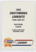 Checklist - Chattanooga Lookouts