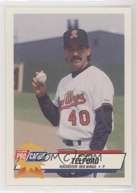 1993 Fleer ProCards Minor League - [Base] #241 - Anthony Telford