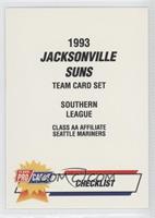 Checklist - Jacksonville Suns