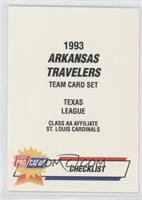 Checklist - Arkansas Travellers