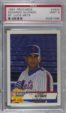 1993 Fleer ProCards Minor League - [Base] #2926 - Edgardo Alfonzo [PSA 9 MINT]