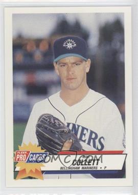 1993 Fleer ProCards Minor League - [Base] #3199 - Mike Collett