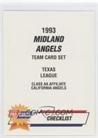 Checklist - Midland Angels