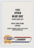 Checklist - Utica Blue Sox