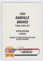 Checklist - Danville Braves