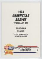 Checklist - Greenville Braves