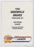 Checklist - Greenville Braves