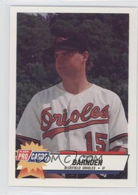 1993 Fleer ProCards Minor League - [Base] #4130 - Myles Barnden