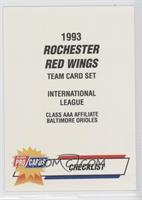 Checklist - Rochester Red Wings