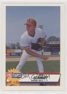 1993 Fleer ProCards Minor League - [Base] #485 - Jason Schmidt