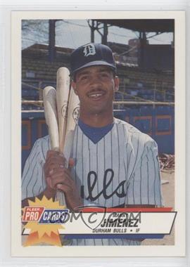 1993 Fleer ProCards Minor League - [Base] #491 - Manny Jimenez