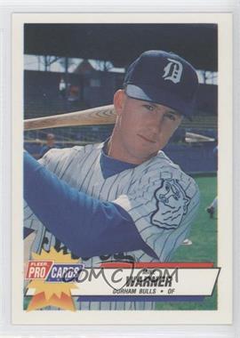 1993 Fleer ProCards Minor League - [Base] #501 - Mike Warner