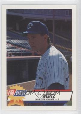 1993 Fleer ProCards Minor League - [Base] #543 - Bill Wertz