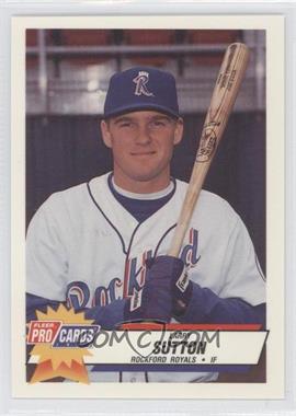 1993 Fleer ProCards Minor League - [Base] #726 - Larry Sutton