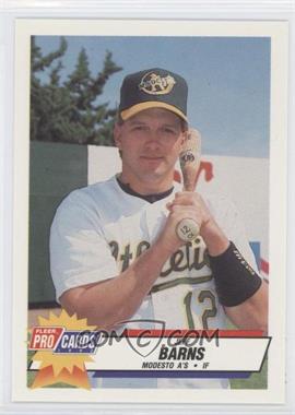 1993 Fleer ProCards Minor League - [Base] #804 - Jeff Barns