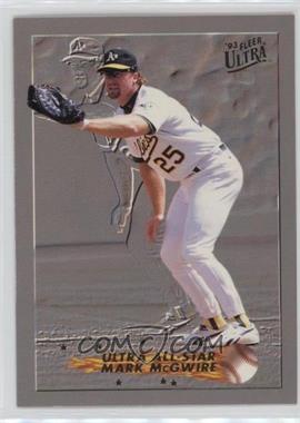 1993 Fleer Ultra - All-Stars #12 - Mark McGwire