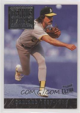 1993 Fleer Ultra - Dennis Eckersley Career Highlights #9 - Dennis Eckersley