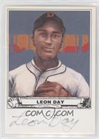 Leon Day [JSA Certified COA Sticker]