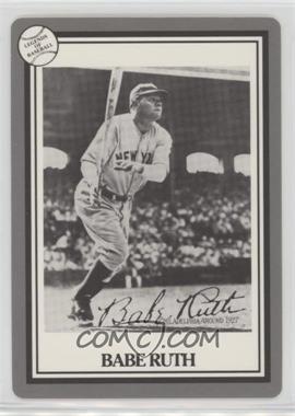 1993 Hoyle Legends of Baseball - [Base] #_BARU - Babe Ruth