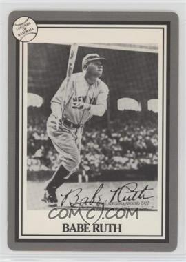 1993 Hoyle Legends of Baseball - [Base] #_BARU - Babe Ruth