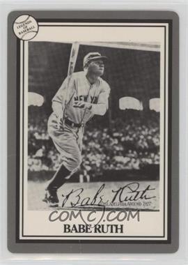1993 Hoyle Legends of Baseball - [Base] #_BARU - Babe Ruth [EX to NM]