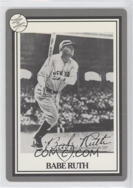 1993 Hoyle Legends of Baseball - [Base] #_BARU - Babe Ruth