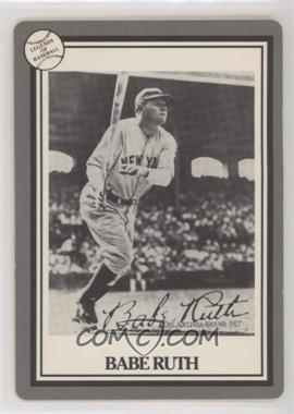 1993 Hoyle Legends of Baseball - [Base] #_BARU - Babe Ruth