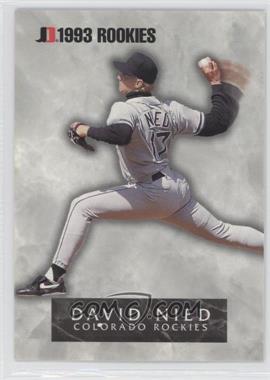 1993 Jimmy Dean Rookies - Food Issue [Base] #7 - David Nied