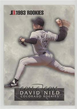 1993 Jimmy Dean Rookies - Food Issue [Base] #7 - David Nied