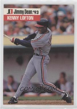 1993 Jimmy Dean Signature Edition - Food Issue [Base] #23 - Kenny Lofton