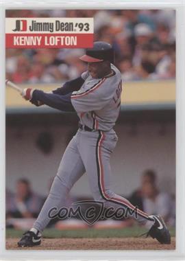 1993 Jimmy Dean Signature Edition - Food Issue [Base] #23 - Kenny Lofton