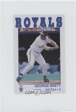 1993 Kansas City Life Insurance Kansas City Royals Police - [Base] #_GEBR - George Brett