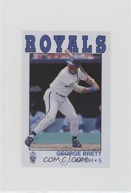 1993 Kansas City Life Insurance Kansas City Royals Police - [Base] #_GEBR - George Brett