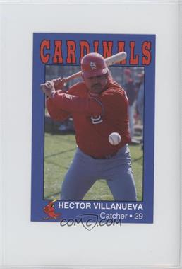 1993 Kansas City Life Insurance St. Louis Cardinals Police - [Base] #29 - Hector Villanueva