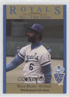 1993 Kansas City Star Royals All-Time Team - [Base] #_WIWI - Willie Wilson