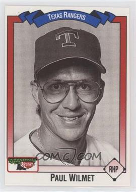 1993 Keebler Texas Rangers - [Base] #384 - Paul Wilmet
