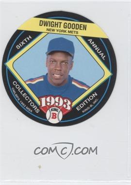 1993 King-B Collector's Edition Discs - [Base] #14 - Dwight Gooden