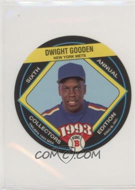 1993 King-B Collector's Edition Discs - [Base] #14 - Dwight Gooden