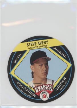 1993 King-B Collector's Edition Discs - [Base] #5 - Steve Avery