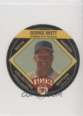 1993 King-B Collector's Edition Discs - [Base] #9 - George Brett