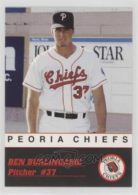 1993 Kitchen Cooked/Kroger Peoria Chiefs - [Base] #_BEBU - Ben Burlingame